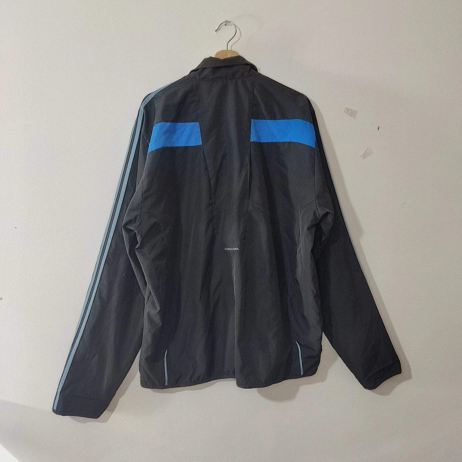 Adidas trackjacket clima cool Black &blue, size XL,  – photo 5